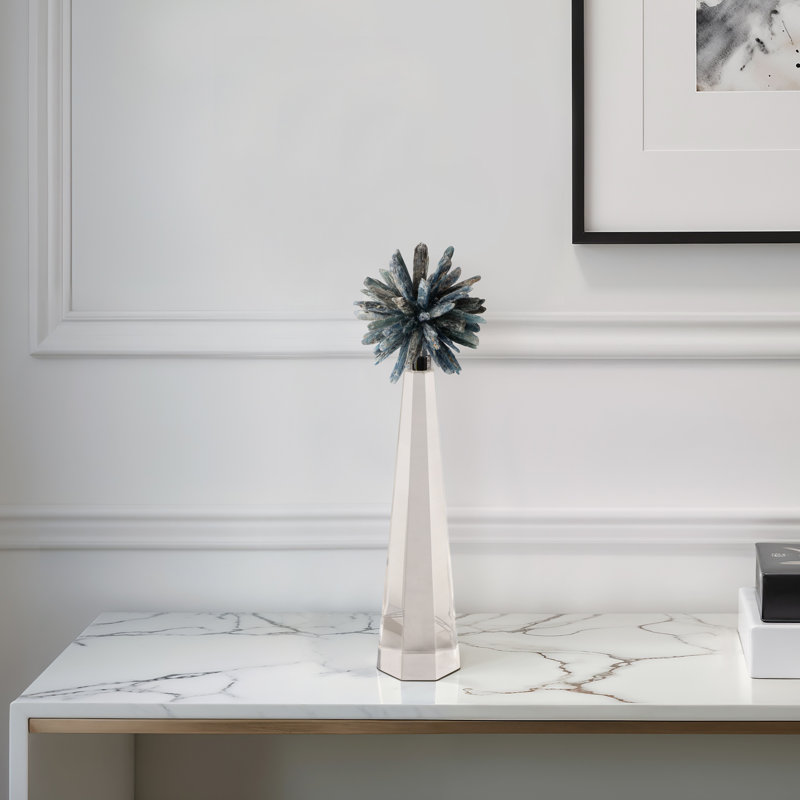 Statuette , Bleu