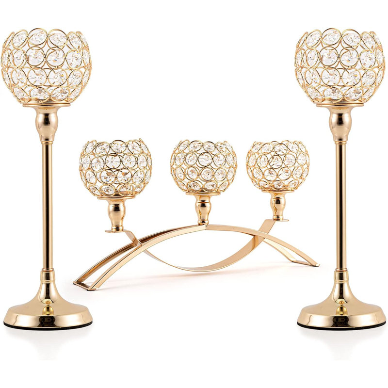 8.3'' H Metal Tabletop Tealight Holder