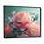 Black Floater Framed