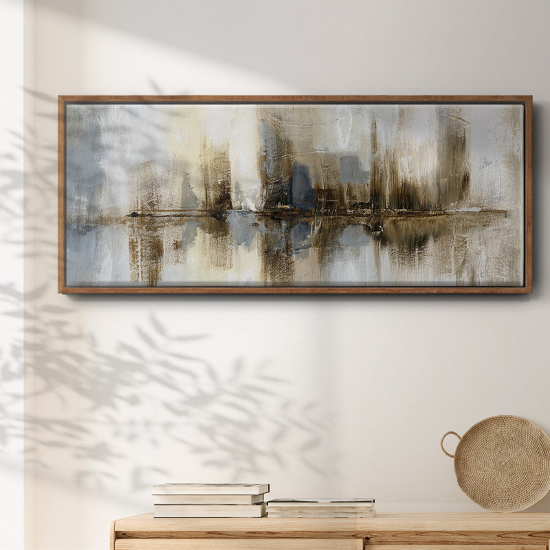 Harbor Lights- Framed Canvas
