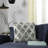 Geometric Wool Throw Pillow