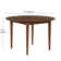 Archey Round Solid Wood Base Dining Table