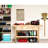 iDesign Plastic Large Open Front Garage Storage Eco Bin with Handles, Set of 2 , Matte Black