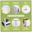 Ensemble de meuble-lavabo simple 29,56 po avec plateau en résine Alexsis-2000730464