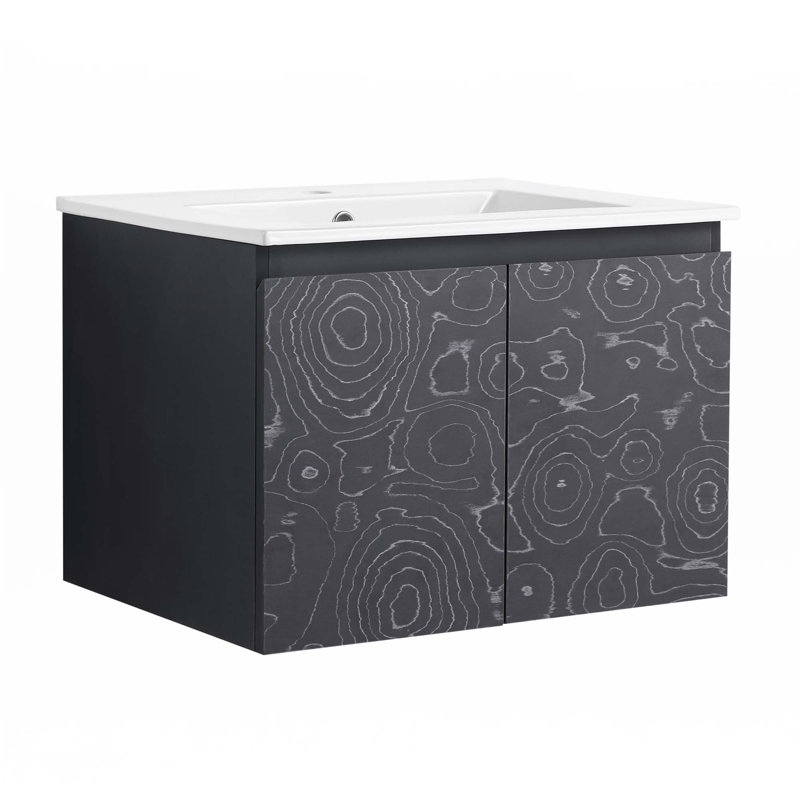 Meuble-lavabo flottant mural