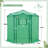 6.6 x 6.6 Ft Hexagon Outdoor Portable Walk-In Hobby Greenhouse, Flower House-116302486