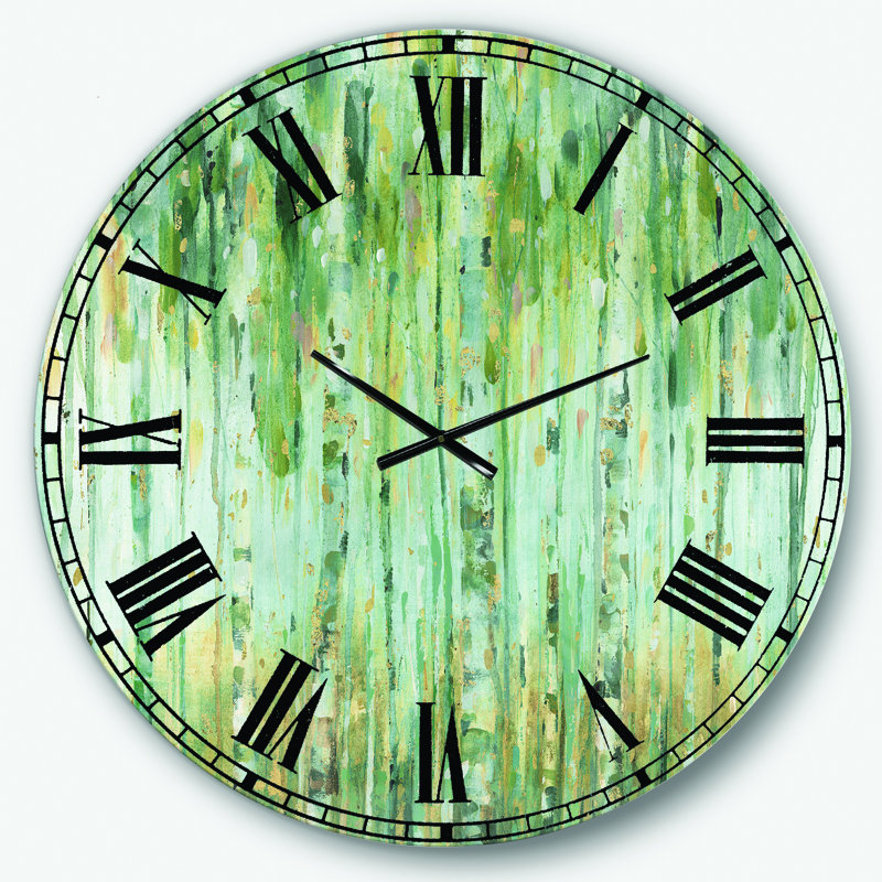 Adetomiwa, la forêt de bouleaux II - Horloge murale traditionnelle, Moyen