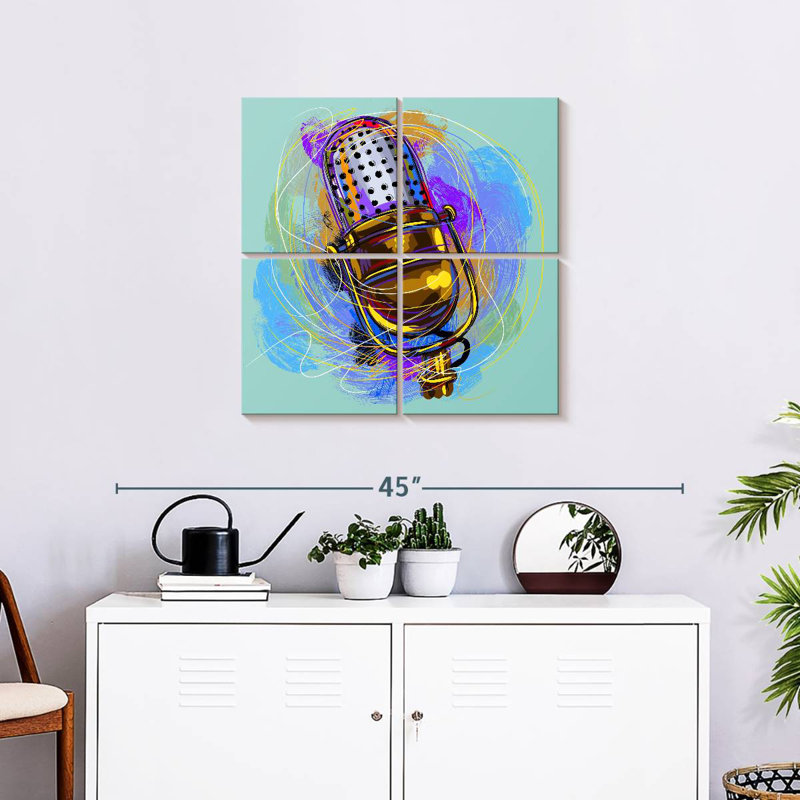 Abarca Scribbled Microphone