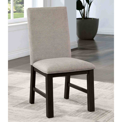 Transitional Style 2pc Side Chair