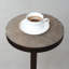 Petite table d'appoint à base en métal avec table d'appoint Jilyn