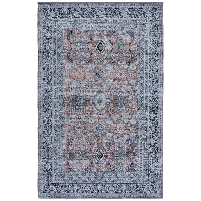 Tucson 221 Performance Machine Washable Oriental Rug, Rectangle 4' x 6'