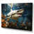 White Picture Framed