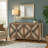 Lavola Wood Four Door Credenza