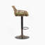 Ensemble de 2 tabourets de bar pivotants réglables avec repose-pieds-1215343868