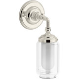 Artifacts 2 Light Indoor Bathroom Vanity Light Fixture, Downlight Position Only, UL Listed
