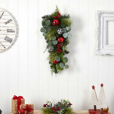 Faux Pine Swag