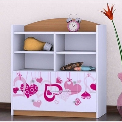 Elle 96cm H X 86cm W Kids Cube