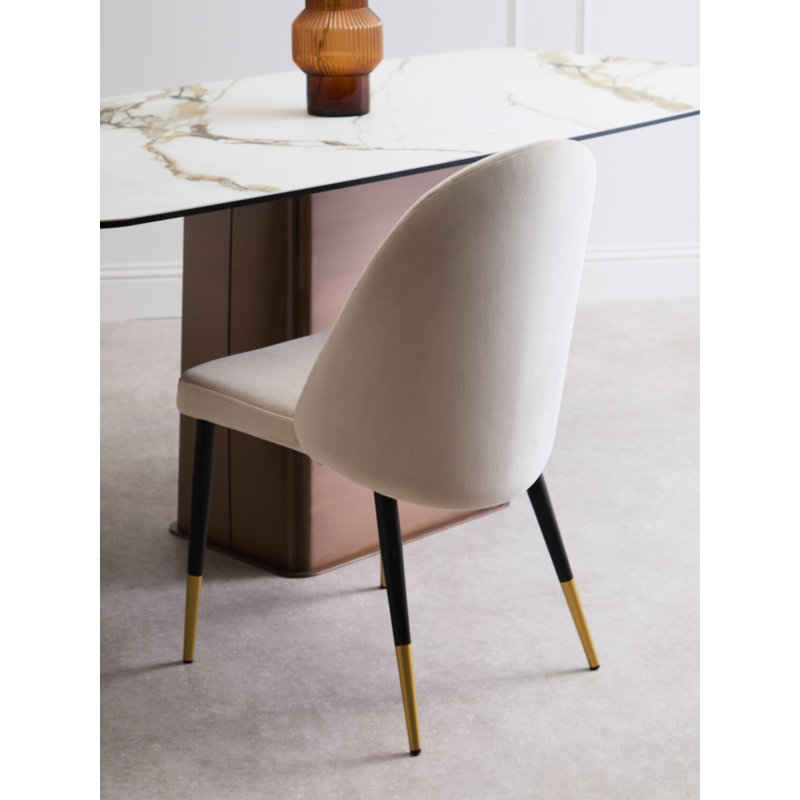 Metal Base Dining Table