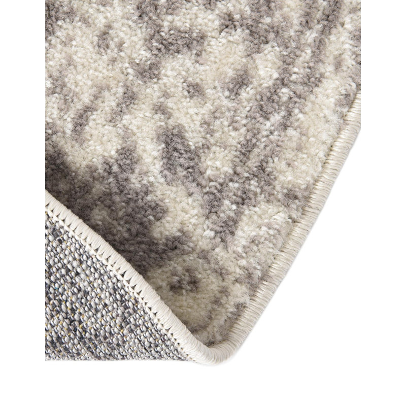 Mirielle Oriental White Area Rug, Round 10'