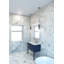 Ensemble de meuble-lavabo simple 30 "avec comptoir à surface solide Luxe-537524437