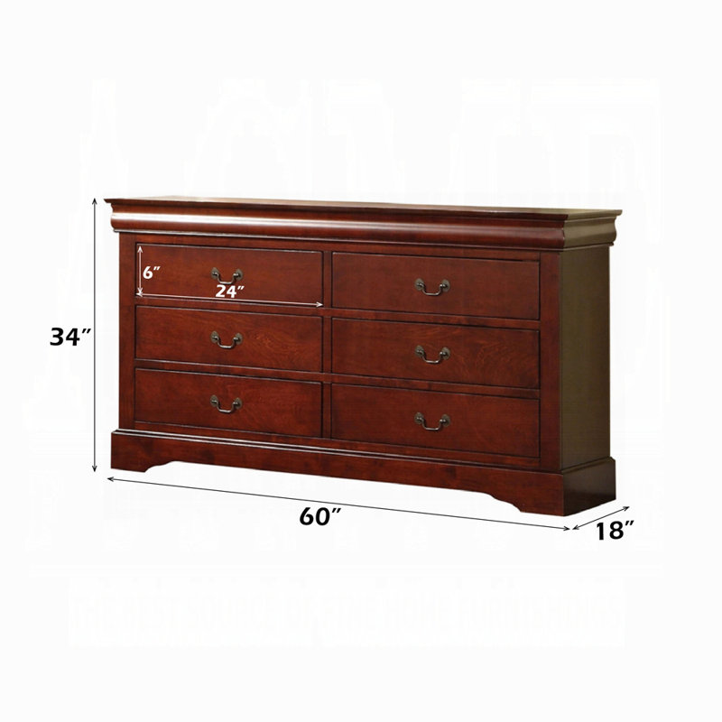 Commode Louis Philippe III, Brun