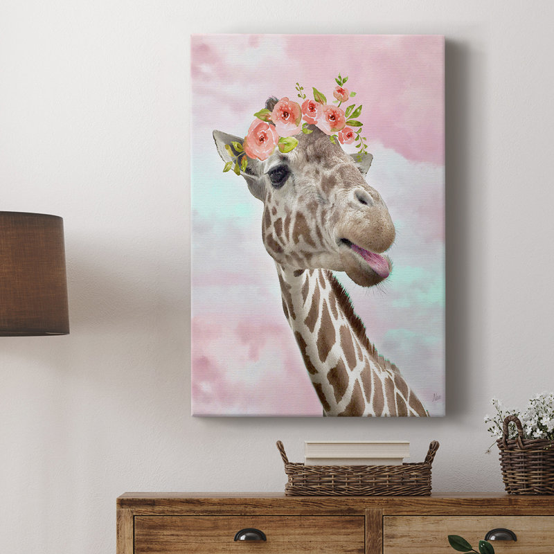 Floral Fun I - galerie sur mesure, H 18 po x l 12 po