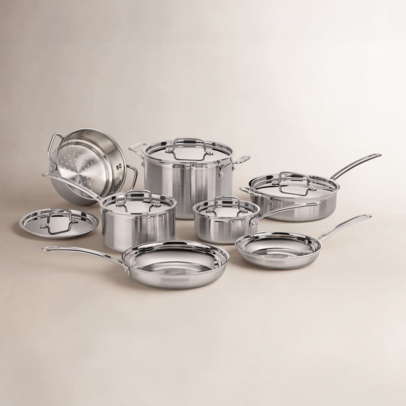 Cuisinart MultiClad Pro Triple Ply 12 Piece Cookware Set