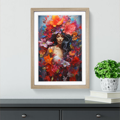 Wildflowers Informel No.2 - Framed Print