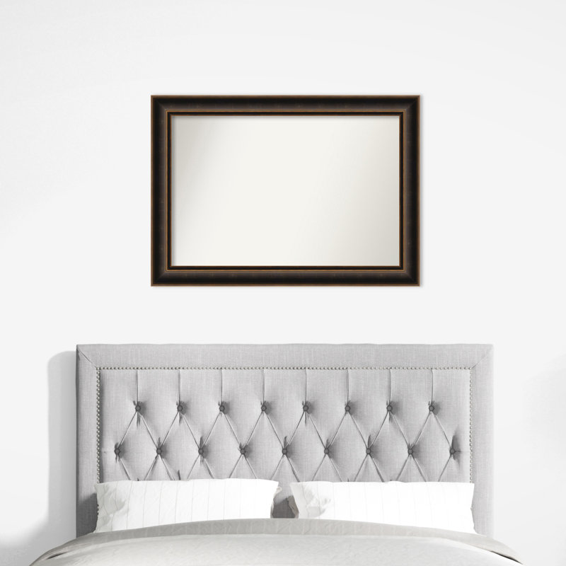 Earnst Solid Wood Wall Mirror, 29.75" x 41.75", Rectangle