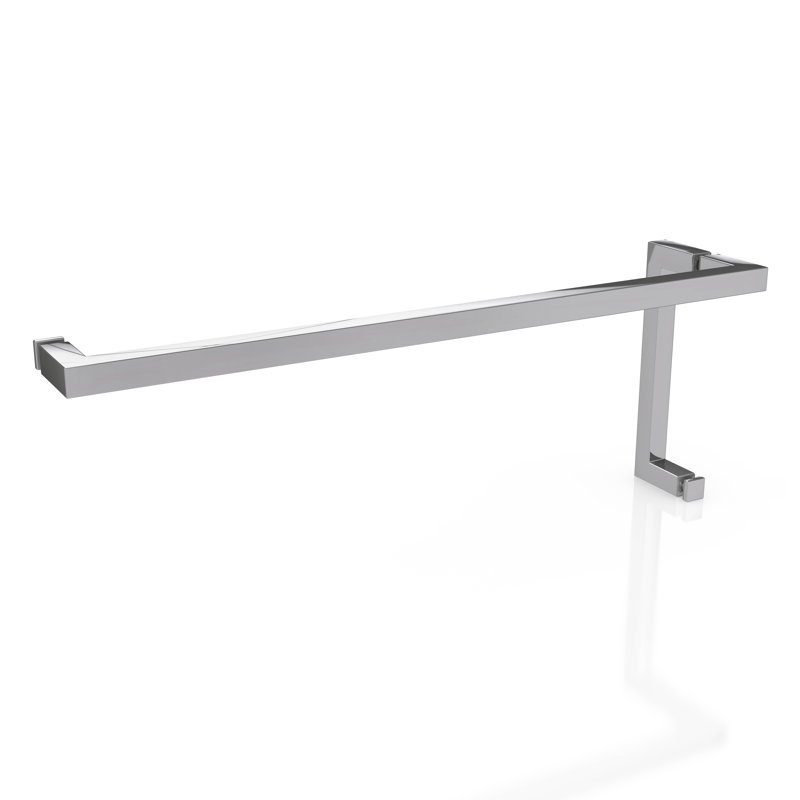 58" W x 78" H Pivot Frameless Shower Door, Chrome