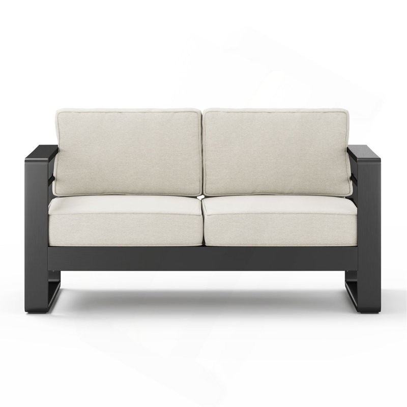 AMOUREUX MAYA BAY MP1, FINITION NOIRE AVEC COUSSIN BEIGE