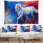 Tapisserie blue horse Animal-28483015