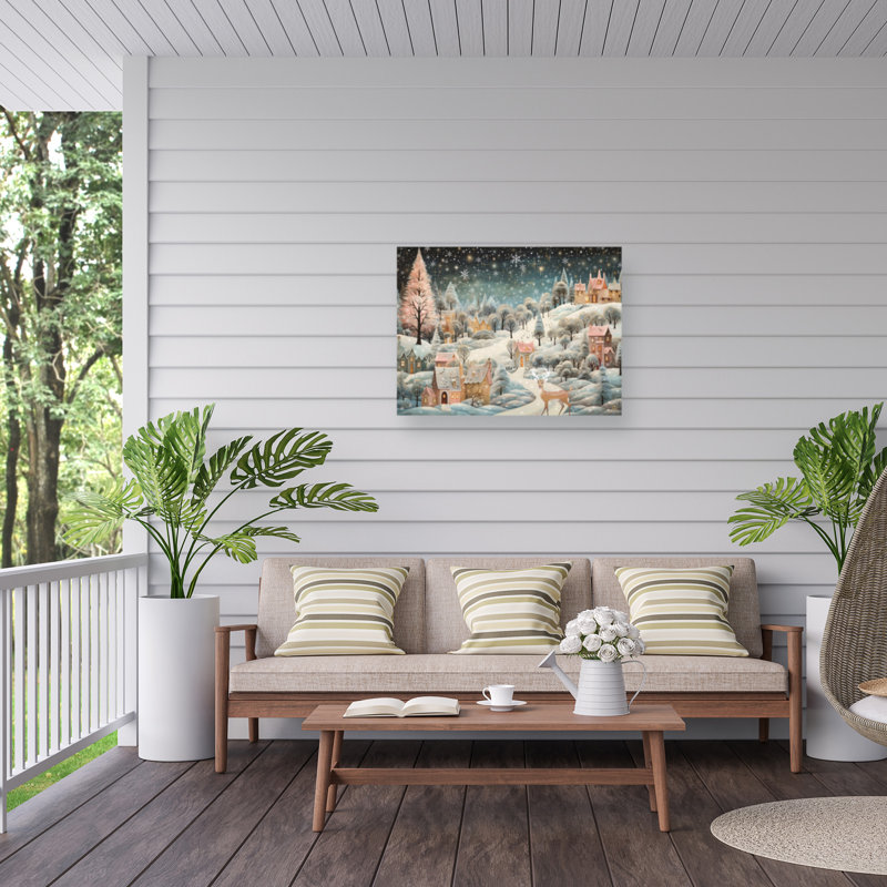 Toile pour l'extérieur Michael Wonderland, Michael David, H 14 po x l 19 po