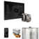 XButler Max Steam Shower Control Package with iSteamX Control and Steamhead in White Nouveau Bronze