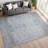 Machine Washable Indoor/Outdoor Chantille ACN2323 Global Rug-240212355