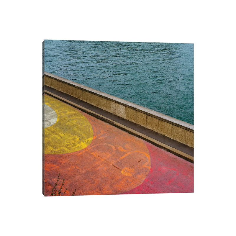 The Seine III by Bethany Young - Print on Canvas, Wrapped Canvas, 93.98cm H x 93.98cm W x 1.91cm D