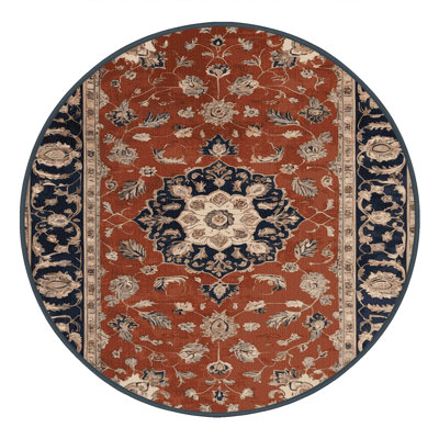 Machine Washable Persian Brown Area Rug