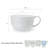 Fitz and Floyd Everyday White Beaded Coupe Large Mug, Set of 2
