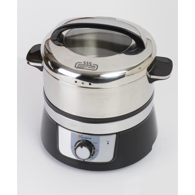 Cuiseur à vapeur électrique 5 qt à cuisine euro