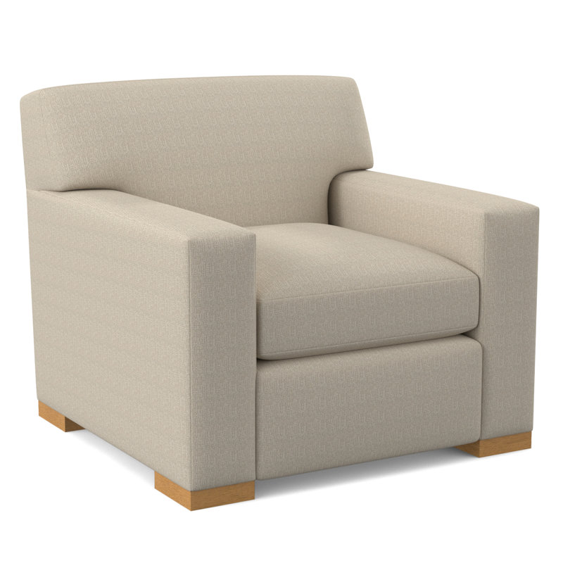 Elkins Armchair, Stepping Stones Ivory, Amber
