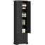 Armoire de rangement 71 po, noir-2057967048