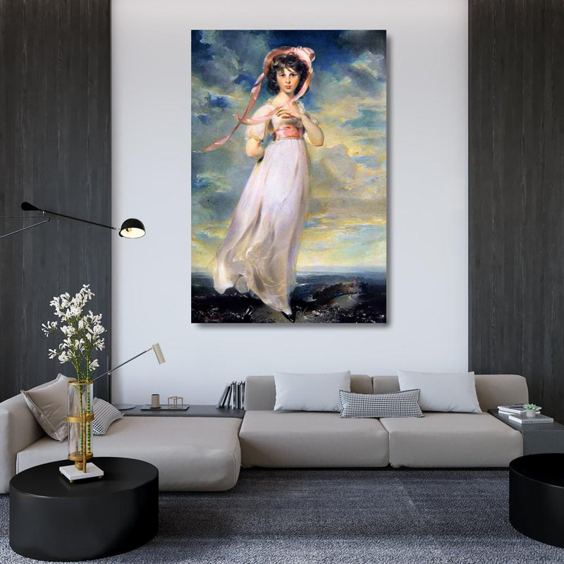 Rose (Sarah Barrett Moulton), H 48 po x l 32 po