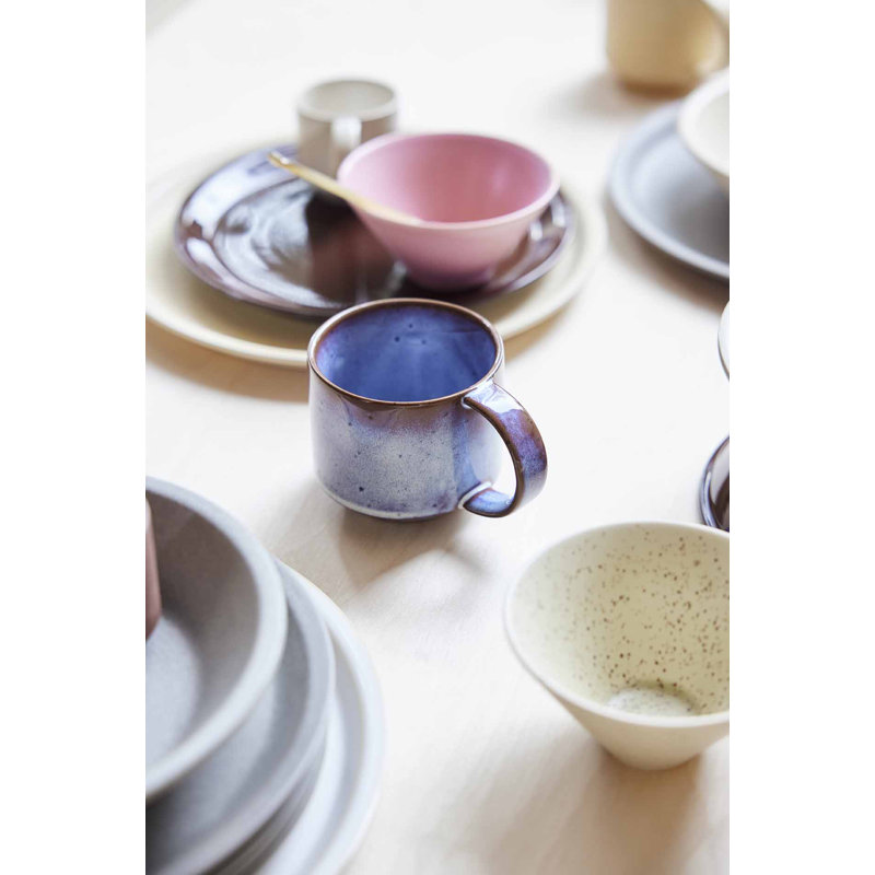 Yuka Handmade Terracotta Coffee Mug, Off White