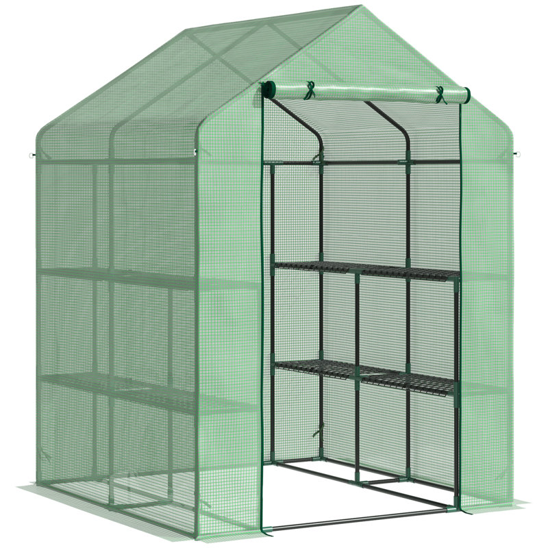 Conchita 4.69 Ft W x 4.53 Ft D Mini Greenhouse