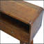 Console courbée courbée en bois massif-118037659