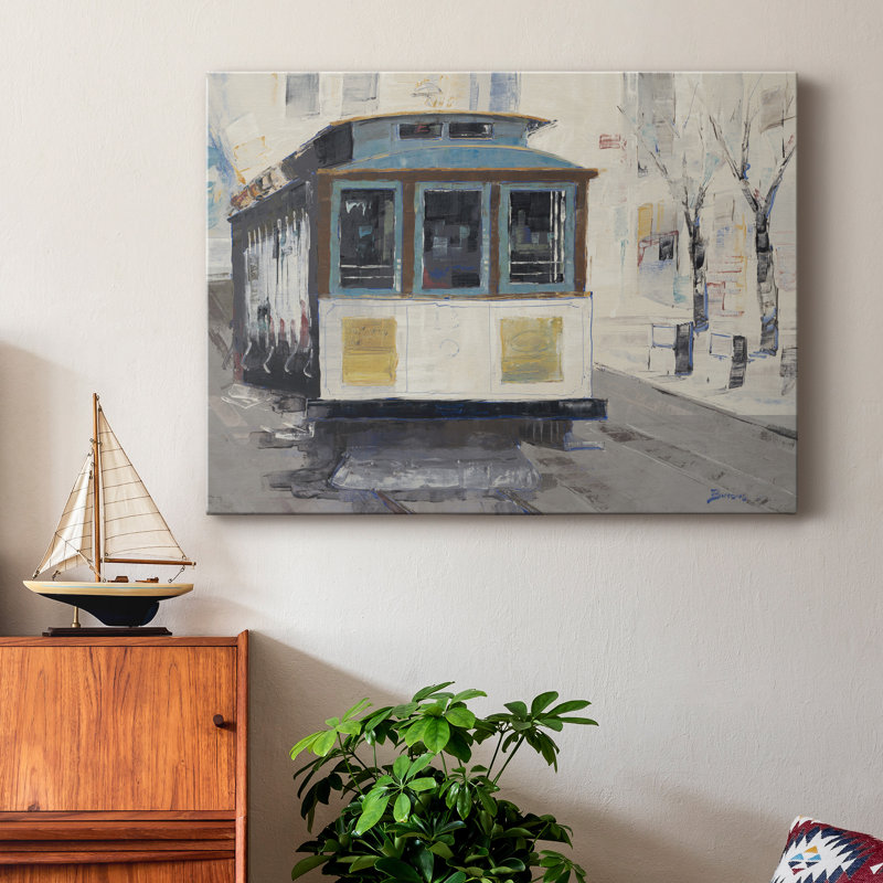 " CABLE TOWN ", 20" H x 16" W x 1" D, Unframed