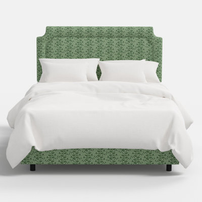 Hampton Bed In Climbing Vines Green