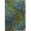 Tapis décoratif moderne à motif floral bleu et vert Iris-1559630896