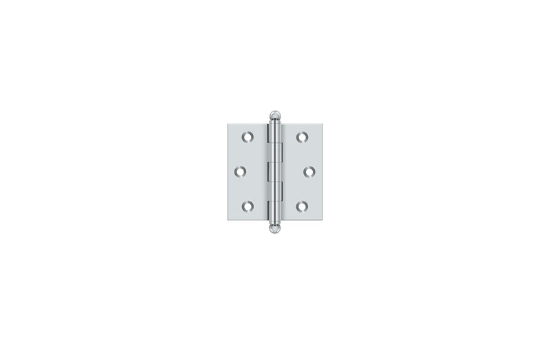 Hinge, Polished Chrome