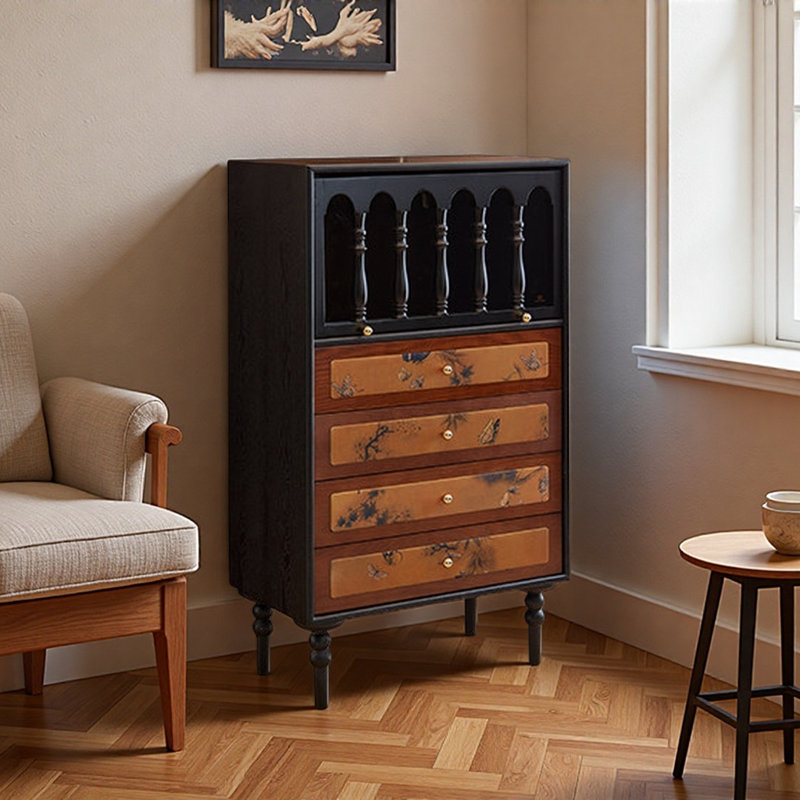 Armoire d'appoint de style rétro classique français